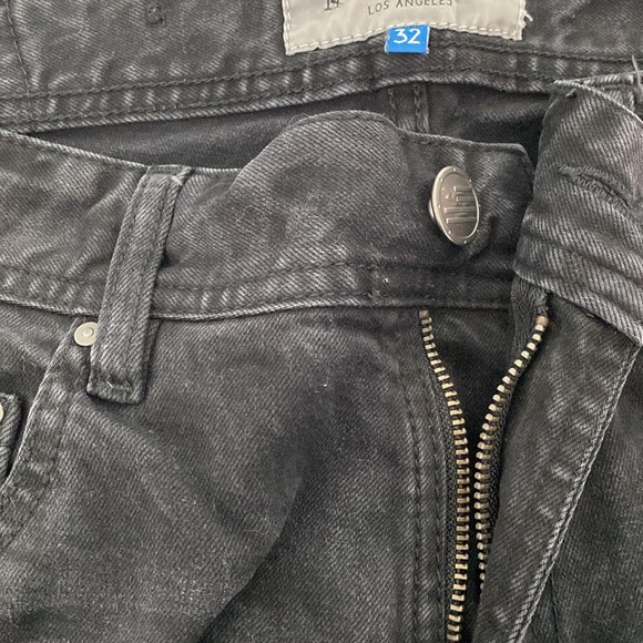 Hyper Denim Men’s black distressed jeans - size 32 - Picture 8 of 9